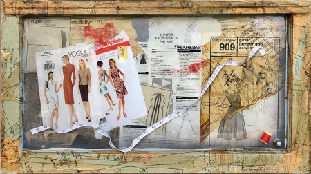 AND SEW ON.... by artist Deborah Argyropoulos